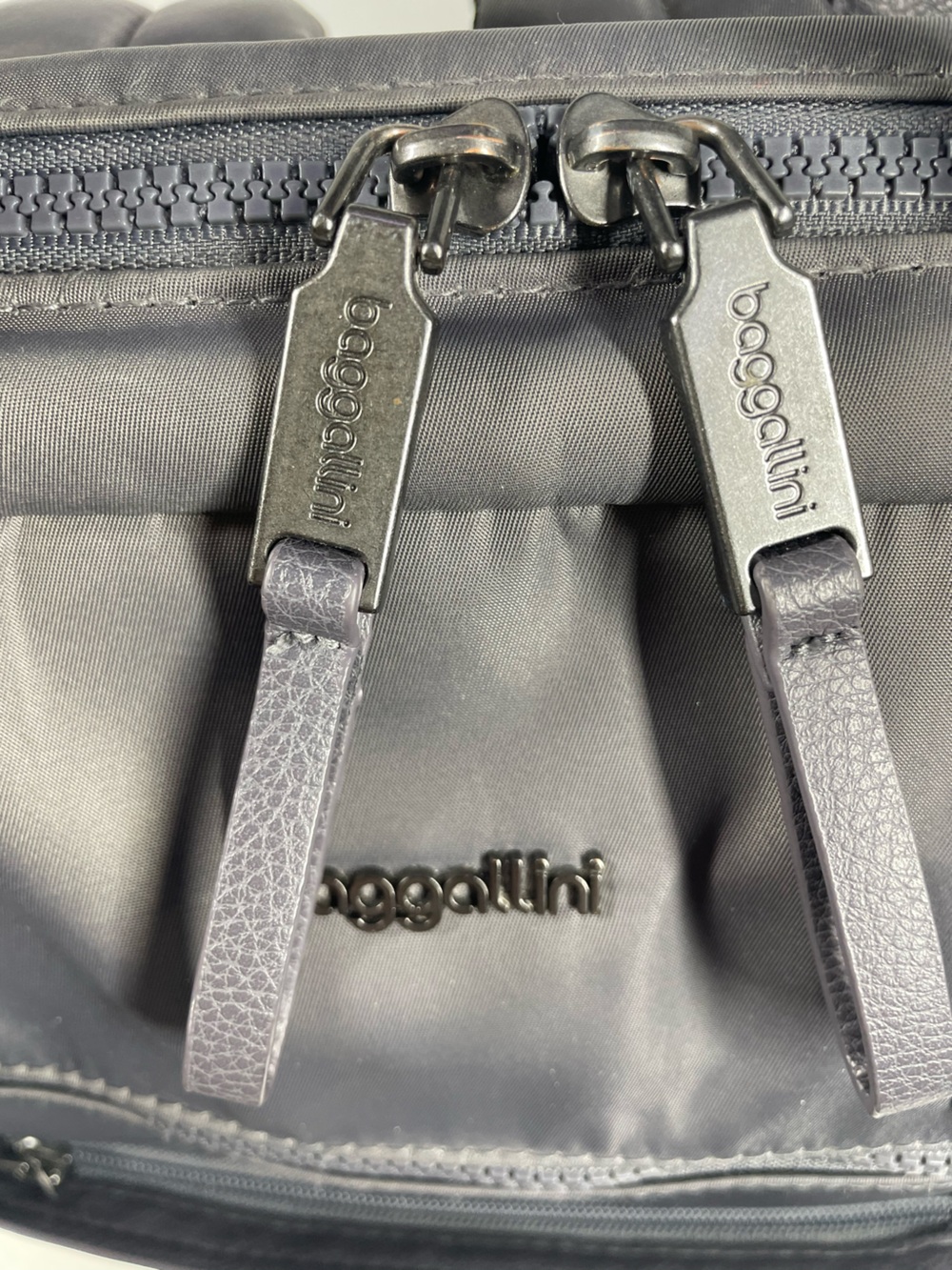 Baggallini Soho Travel Backpack Adjustable RFID Organizer Pockets Laptop Smoke - Picture 6 of 8